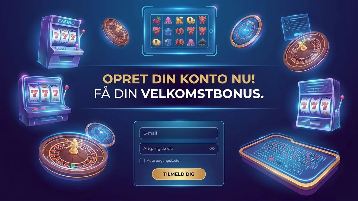 Registrering med bonus