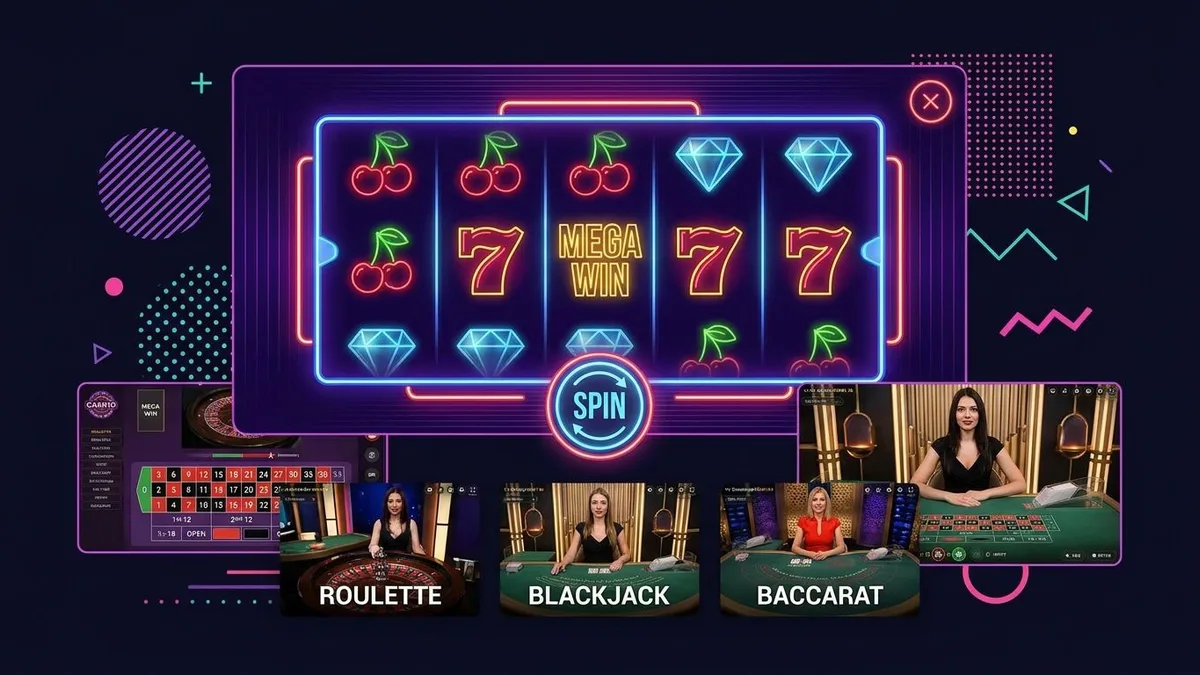 Casino spil hos VegasNow